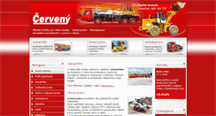 Desktop Screenshot of cerveny-praha.cz